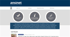 Desktop Screenshot of ansinet.com
